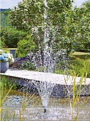 41928 Aquarius Fountain Set Eco 9500 Vulkan Pattern