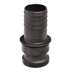 1" Male Cam x Hose Tail (Part E) Polyprop