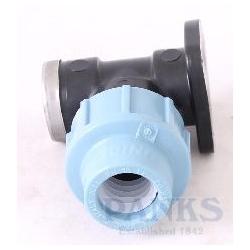 20mm x 1/2" Wall Plate Elbow