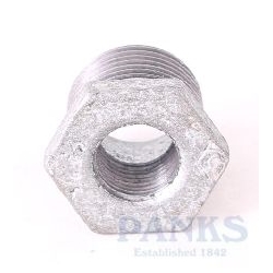 3/8" x 1/4" Reducing Bush Galv