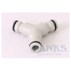 Male Click Connector 3 Way Plastic