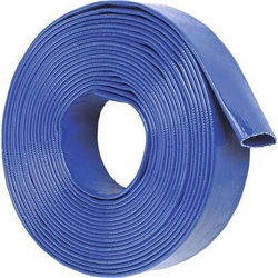 1.1/4" Blue Layflat Hose - 100 Metre Coil