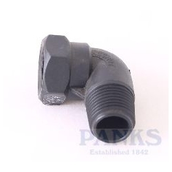 3/4" Nylon Elbow M/F