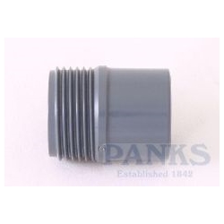 32/25 x 3/4" PVC Male Round Adaptor