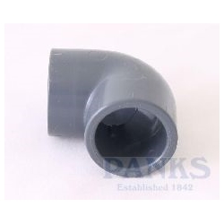 110mm PVC Elbow 90', 16 Bar