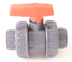 25mm D/U PVC Ballvalve