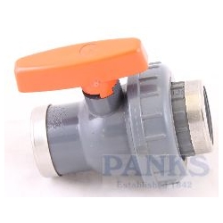 2" PVC S/U Ballvalve Threaded