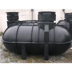 1800 litre tank underground with fittings
