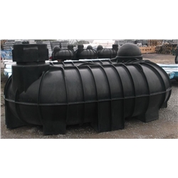 8400  litre tank underground with fittings