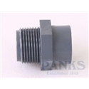 20mm x 3/4" PVC Male Hex Adaptor