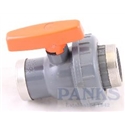 3/4" PVC S/U Ballvalve