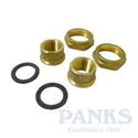 1.1/4" x 3/4" Pump Union Pair, Brass