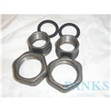 2" x 1" Pump Union Pair, Iron